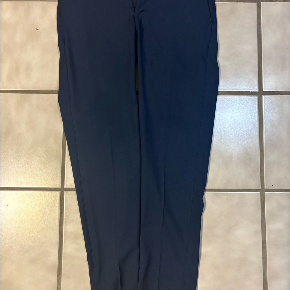 Haggar Blue Dress Pants Straight Leg Classic